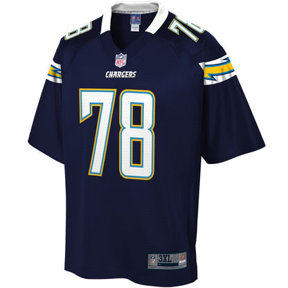 Los Angeles Chargers Trent Scott Pro Line Big & Tall Navy Football Jersey product image