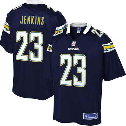 Los Angeles Chargers Rayshawn Jenkins Pro Line Big & Tall Navy Football Jersey product image
