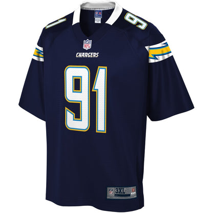 Los Angeles Chargers Cortez Broughton Pro Line Big & Tall Navy Football Jersey product image