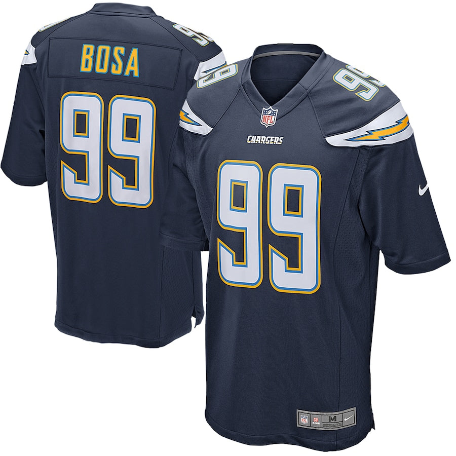 Los Angeles Chargers Joey Bosa Game Navy Football Jersey product image