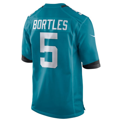 Jacksonville Jaguars Blake Bortles 2018 Game Teal Football Jersey product image