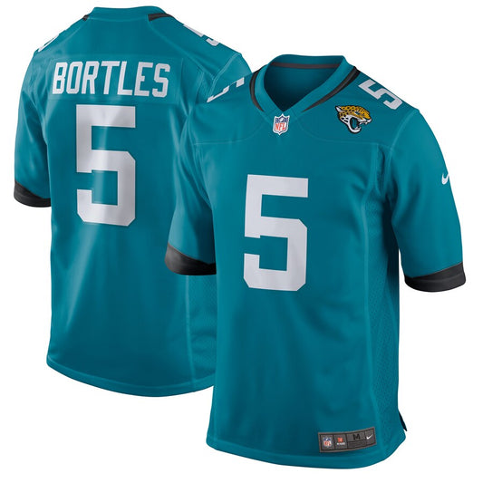 Jacksonville Jaguars Blake Bortles 2018 Game Teal Football Jersey product image