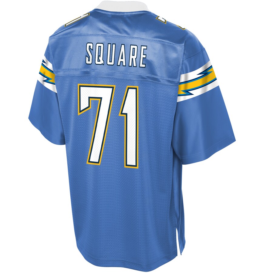 Los Angeles Chargers Damion Square Alternate Pro Line Blue Football Jersey product image