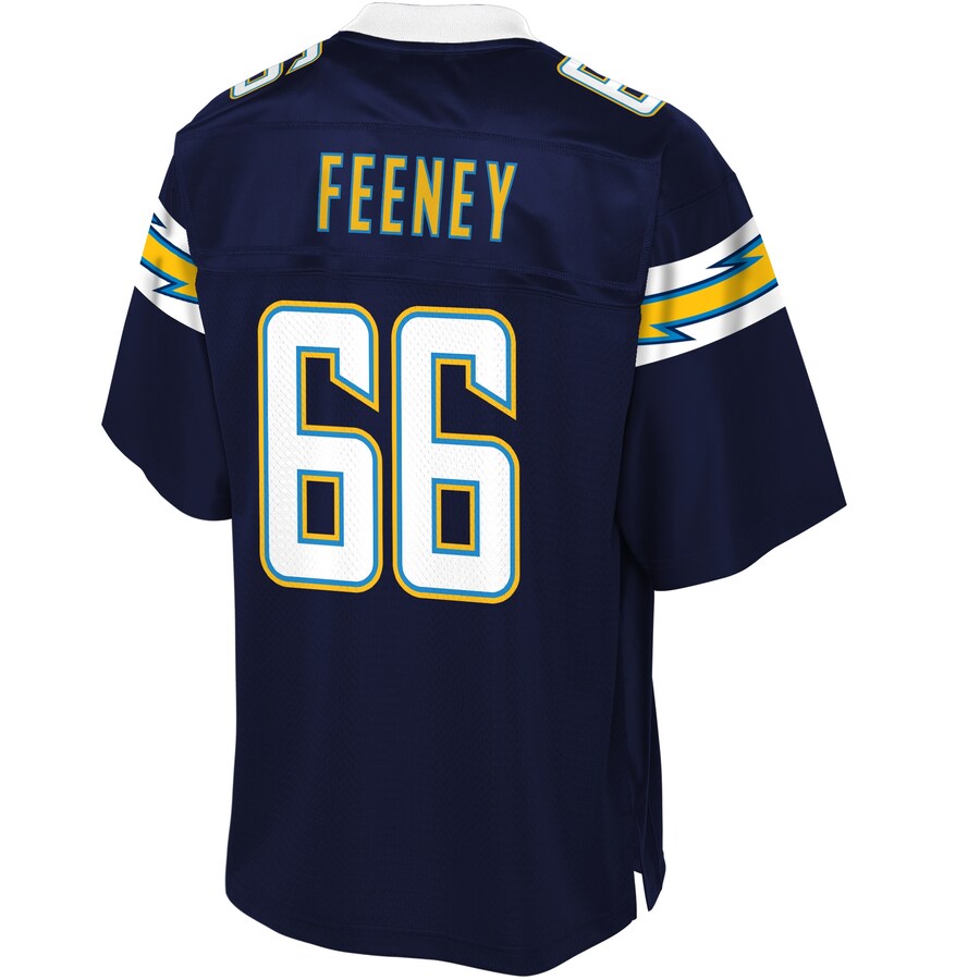 Los Angeles Chargers Dan Feeney Pro Line Team Color Navy Football Jersey product image