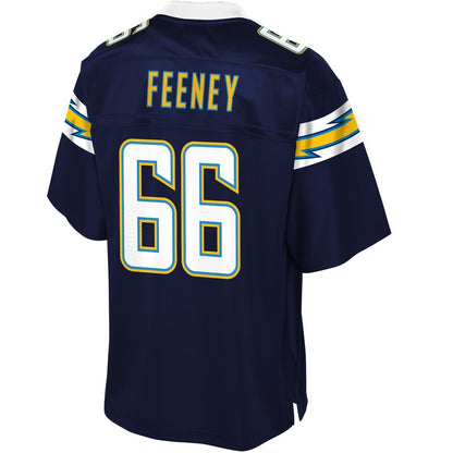 Los Angeles Chargers Dan Feeney Pro Line Team Color Navy Football Jersey product image