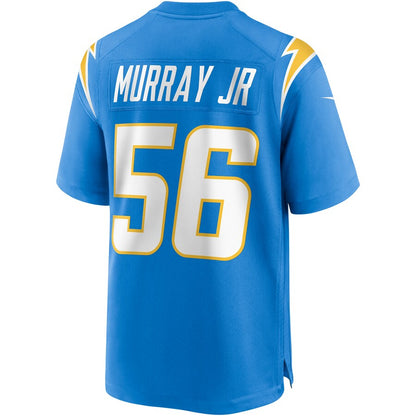 Los Angeles Chargers Kenneth Murray Powder Game Blue Football Jersey product image