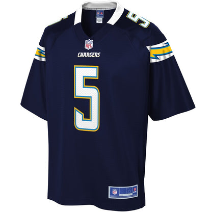 Los Angeles Chargers Pro Line Navy Football Jersey product image