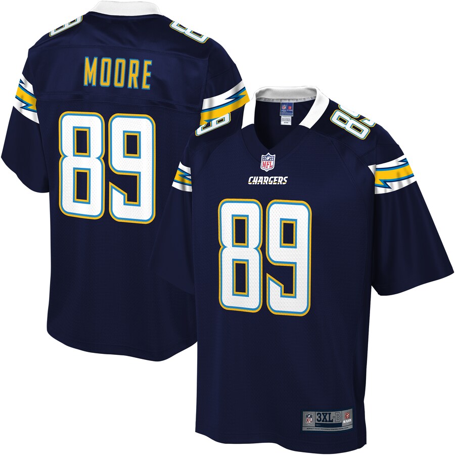 Los Angeles Chargers Jason Moore Pro Line Big & Tall Navy Football Jersey product image