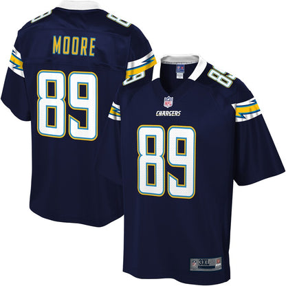 Los Angeles Chargers Jason Moore Pro Line Big & Tall Navy Football Jersey product image