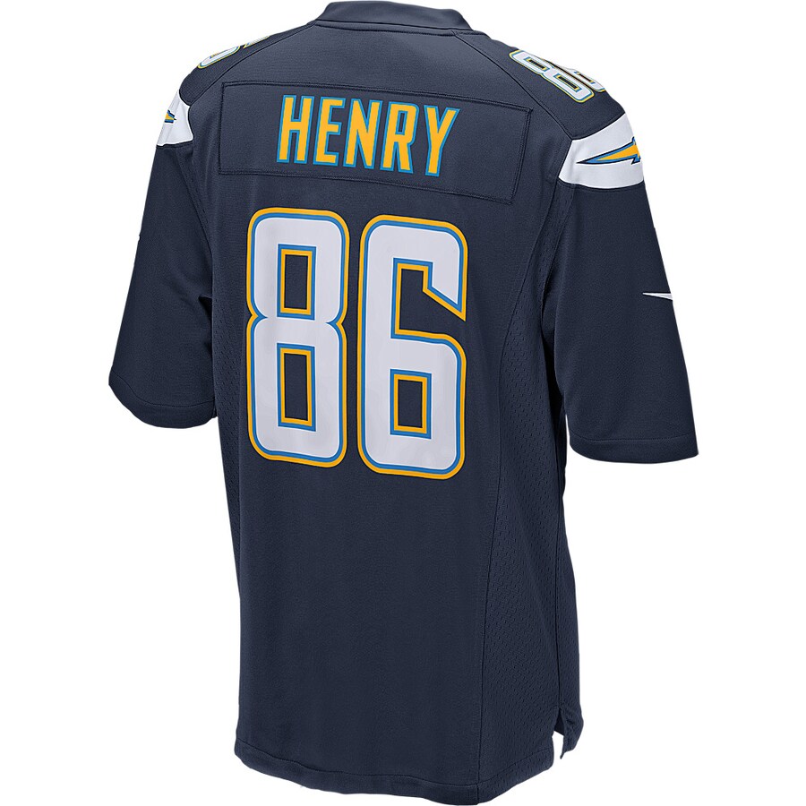 Los Angeles Chargers Hunter Henry Game Navy Football Jersey product image
