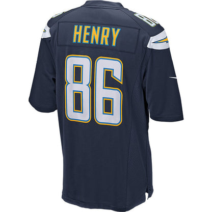 Los Angeles Chargers Hunter Henry Game Navy Football Jersey product image