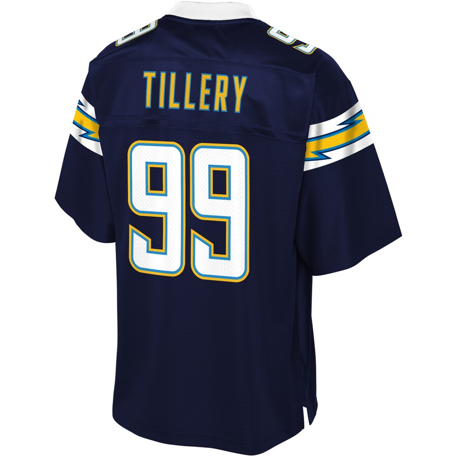 Los Angeles Chargers Jerry Tillery Pro Line Navy Football Jersey product image