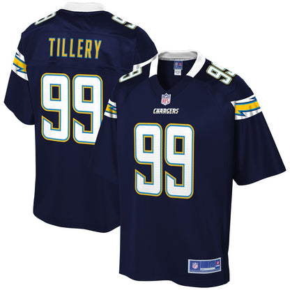 Los Angeles Chargers Jerry Tillery Pro Line Navy Football Jersey product image