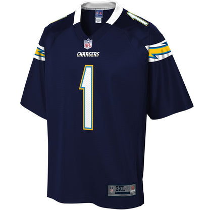 Los Angeles Chargers Pro Line Big & Tall Navy Football Jersey product image