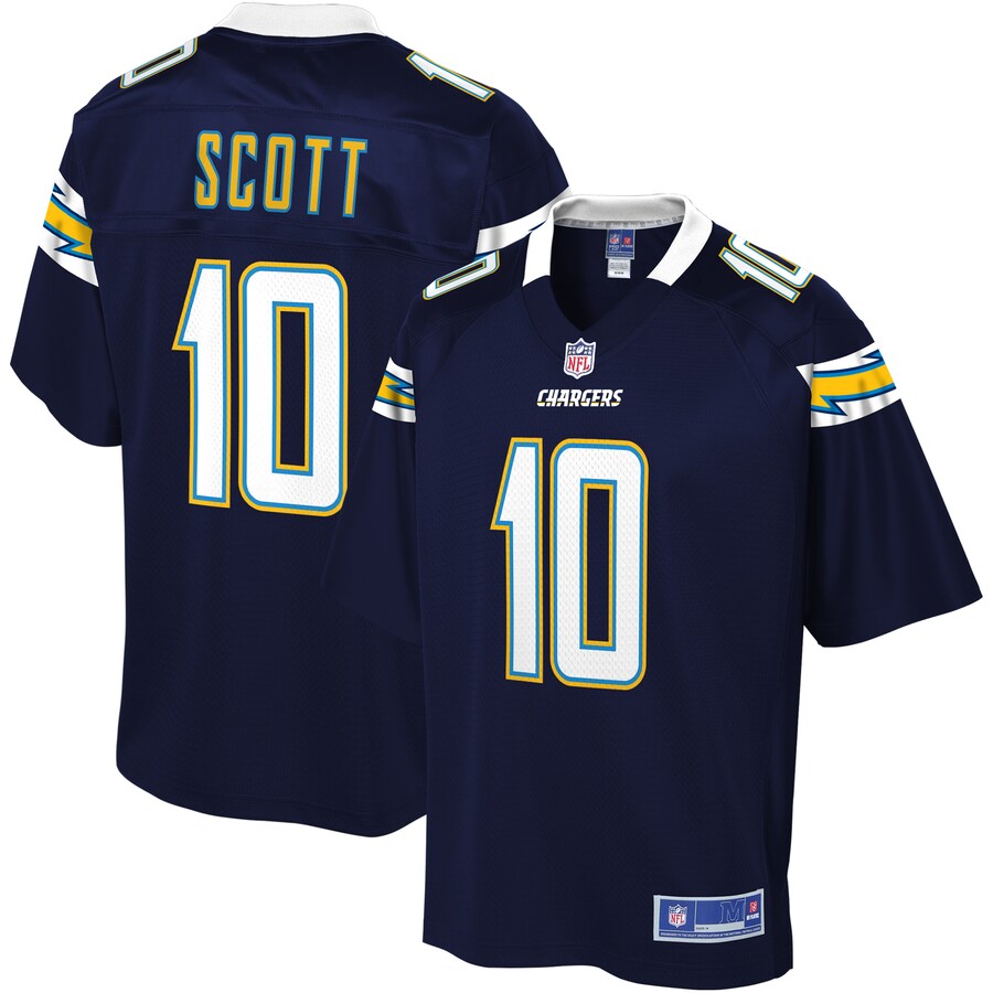 Los Angeles Chargers Artavis Scott Pro Line Navy Football Jersey product image