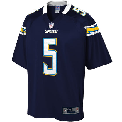 Los Angeles Chargers Pro Line Big & Tall Navy Football Jersey product image