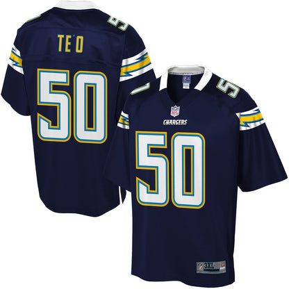Los Angeles Chargers Manti Teo Pro Line Big & Tall Team Color Football Jersey product image