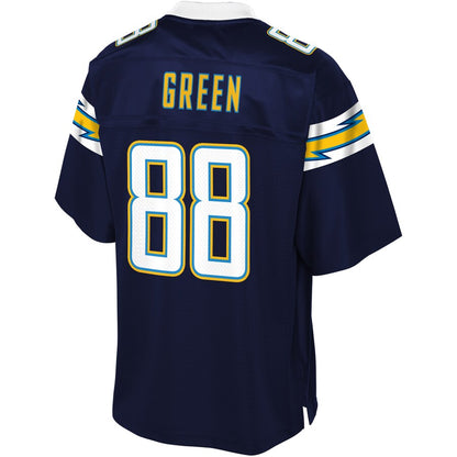Los Angeles Chargers Virgil Pro Line Big & Tall Green Football Jersey product image