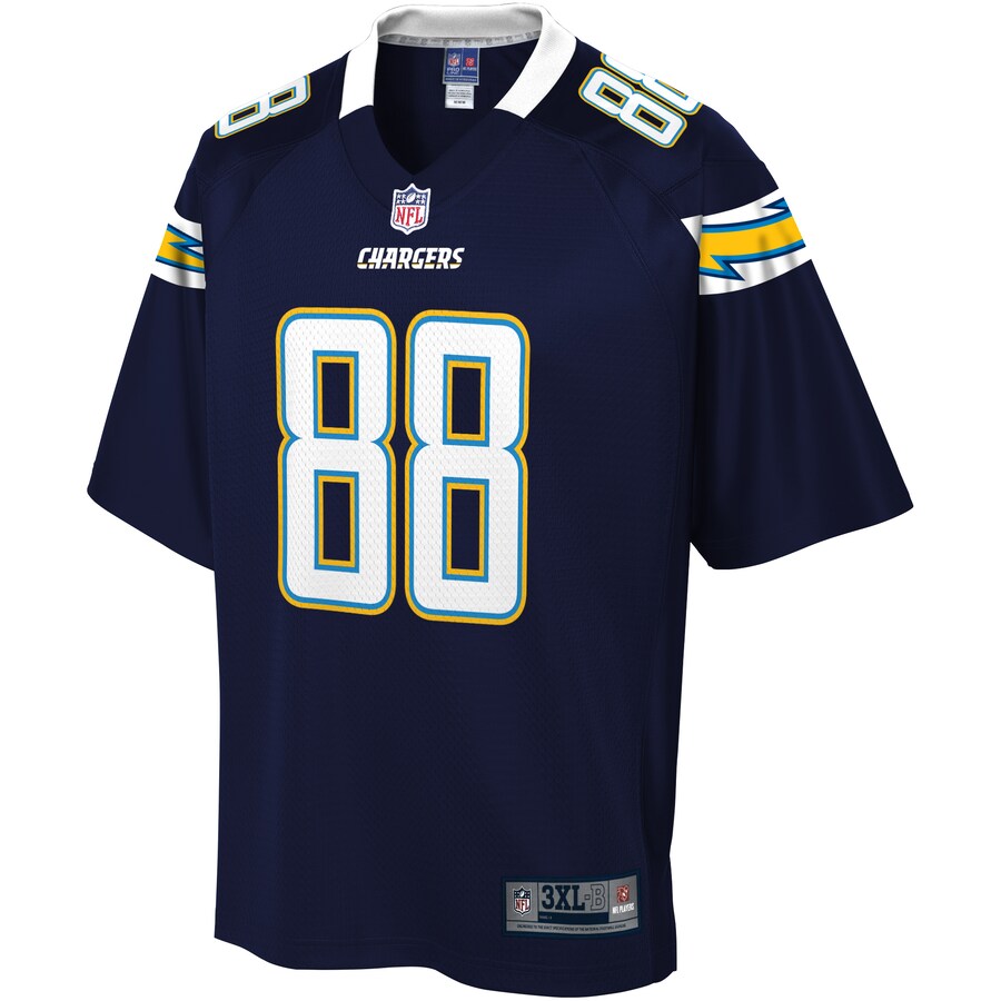 Los Angeles Chargers Virgil Pro Line Big & Tall Green Football Jersey product image