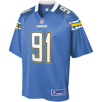 Los Angeles Chargers Cortez Broughton Alternate Pro Line Blue Football Jersey product image
