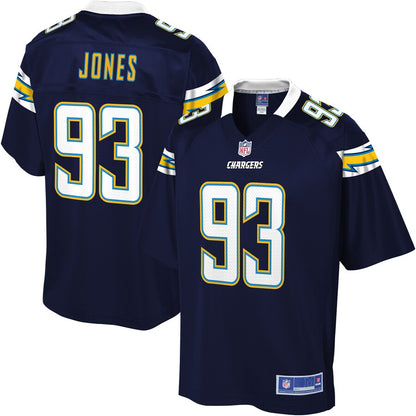 Los Angeles Chargers Justin Jones Pro Line Navy Football Jersey product image