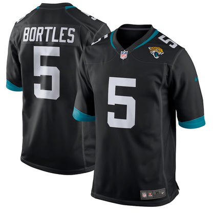 Jacksonville Jaguars Blake Bortles 2018 Game Black Football Jersey product image