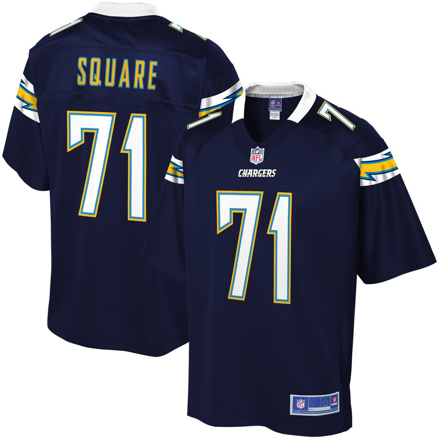 Los Angeles Chargers Damion Square Pro Line Navy Football Jersey product image