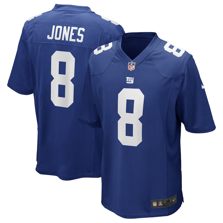 New York Giants Daniel Jones Game Royal Football Jersey product image