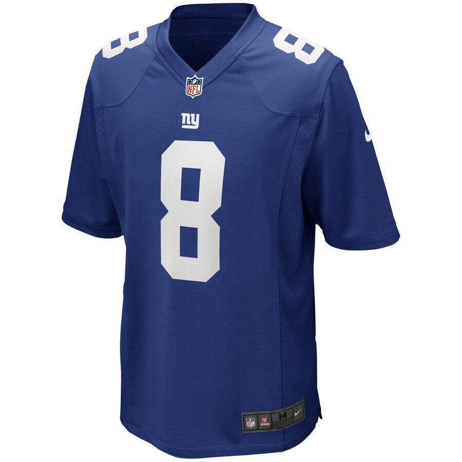 New York Giants Daniel Jones Game Royal Football Jersey product image