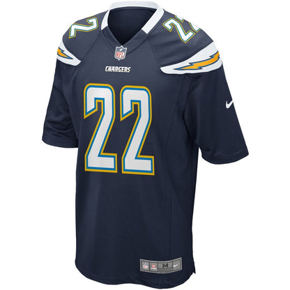 Los Angeles Chargers Jason Verrett Game Navy Football Jersey product image