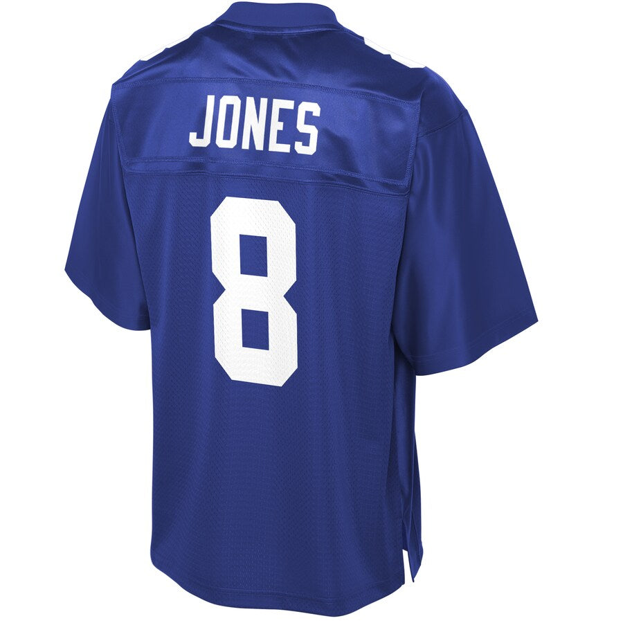 New York Giants Daniel Jones Pro Line Big & Tall Royal Football Jersey product image