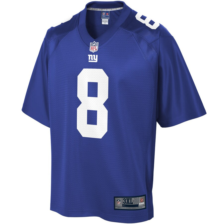 New York Giants Daniel Jones Pro Line Big & Tall Royal Football Jersey product image