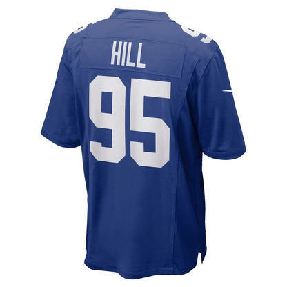 New York Giants B.j. Hill Game Royal Football Jersey product image