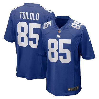 New York Giants Levine Toilolo Game Royal Football Jersey product image