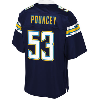 Los Angeles Chargers Mike Pouncey Pro Line Big & Tall Navy Football Jersey product image