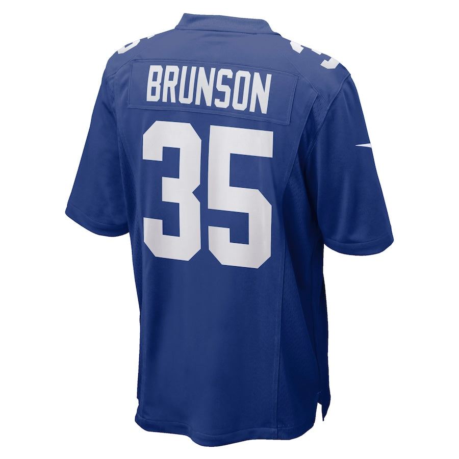 New York Giants Game Royal Football Jersey product image
