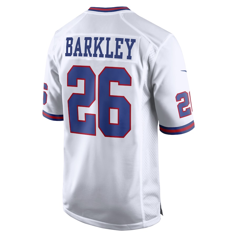 New York Giants Saquon Barkley Alternate Game White Football Jersey product image