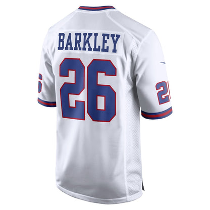 New York Giants Saquon Barkley Alternate Game White Football Jersey product image