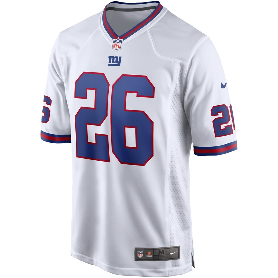 New York Giants Saquon Barkley Alternate Game White Football Jersey product image