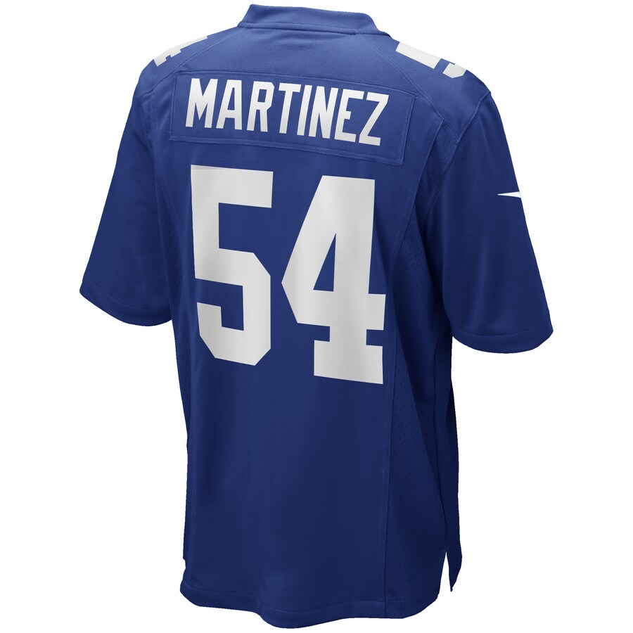 New York Giants Blake Martinez Game Royal Football Jersey product image