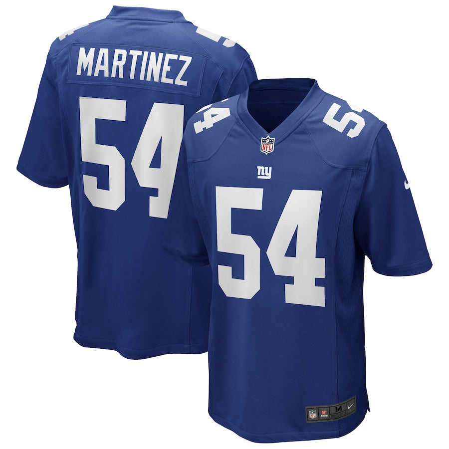New York Giants Blake Martinez Game Royal Football Jersey product image