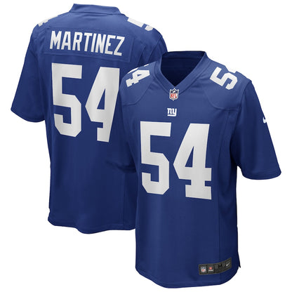 New York Giants Blake Martinez Game Royal Football Jersey product image