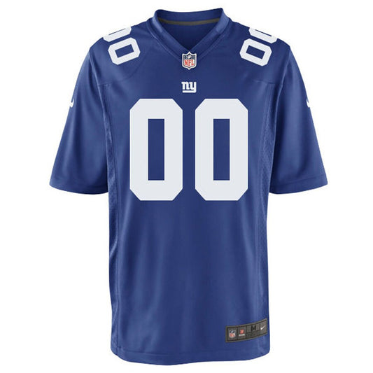 New York Giants Royal Customized Game Royal Football Jersey product image