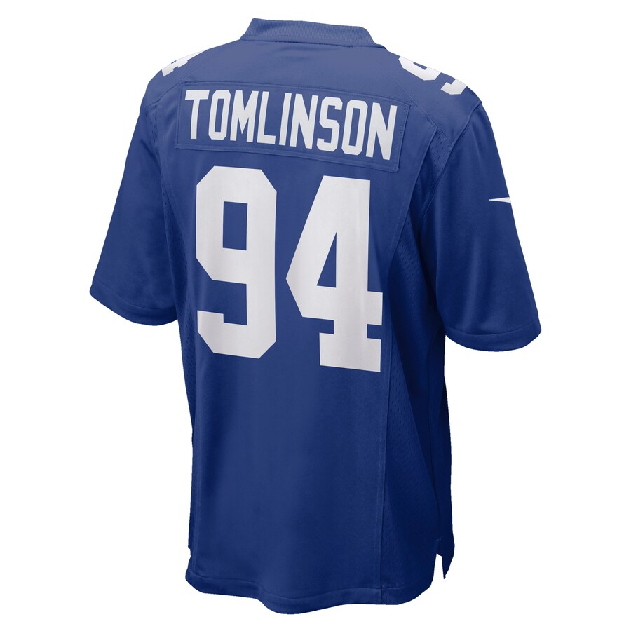 New York Giants Dalvin Tomlinson Game Royal Football Jersey product image