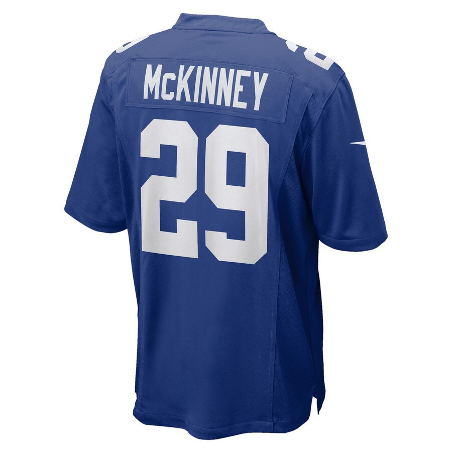 New York Giants Xavier Mckinney Game Royal Football Jersey product image