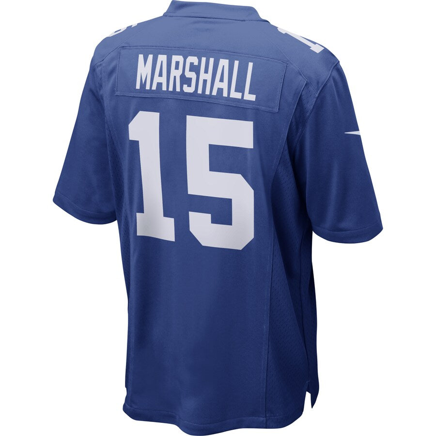 New York Giants Brandon Marshall Game Royal Football Jersey product image