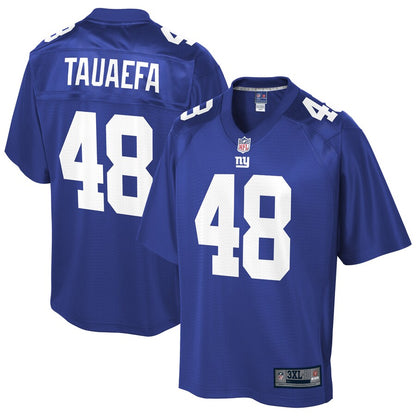 New York Giants Josiah Tauaefa Pro Line Big & Tall Royal Football Jersey product image