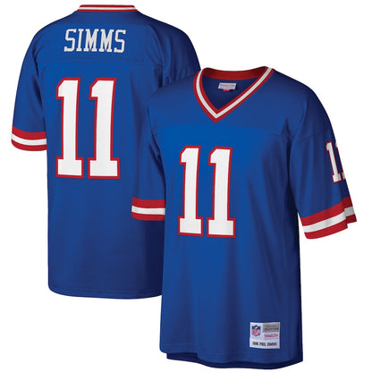 New York Giants Phil Simms Legacy Royal Football Jersey product image