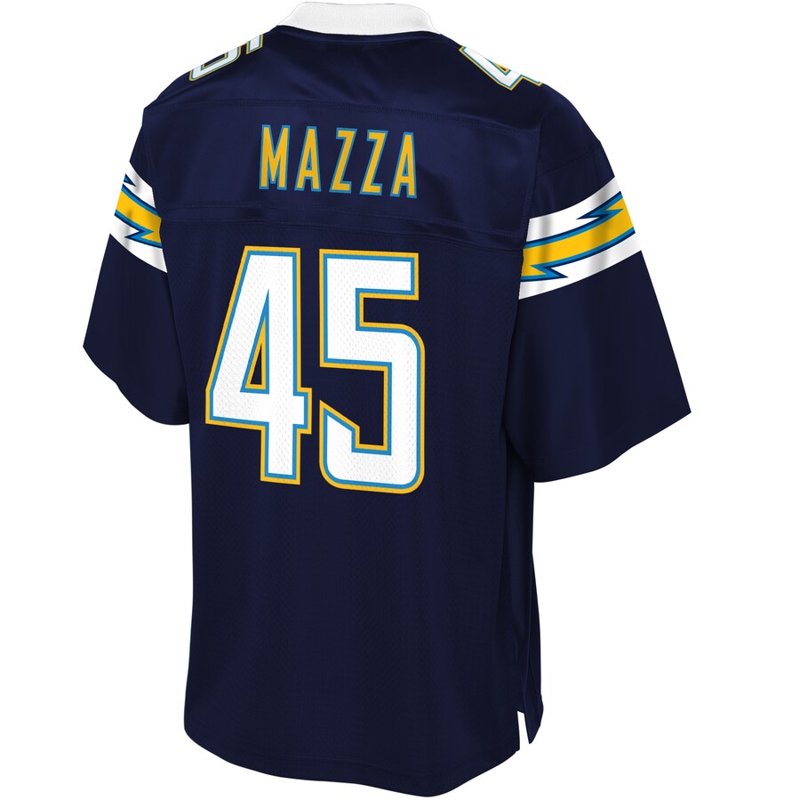 Los Angeles Chargers Cole Mazza Pro Line Navy Football Jersey product image