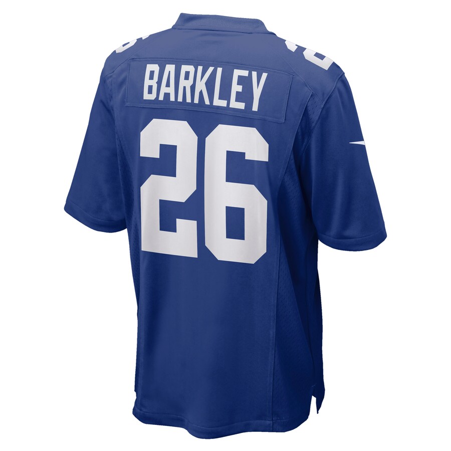 New York Giants Saquon Barkley Game Royal Football Jersey product image